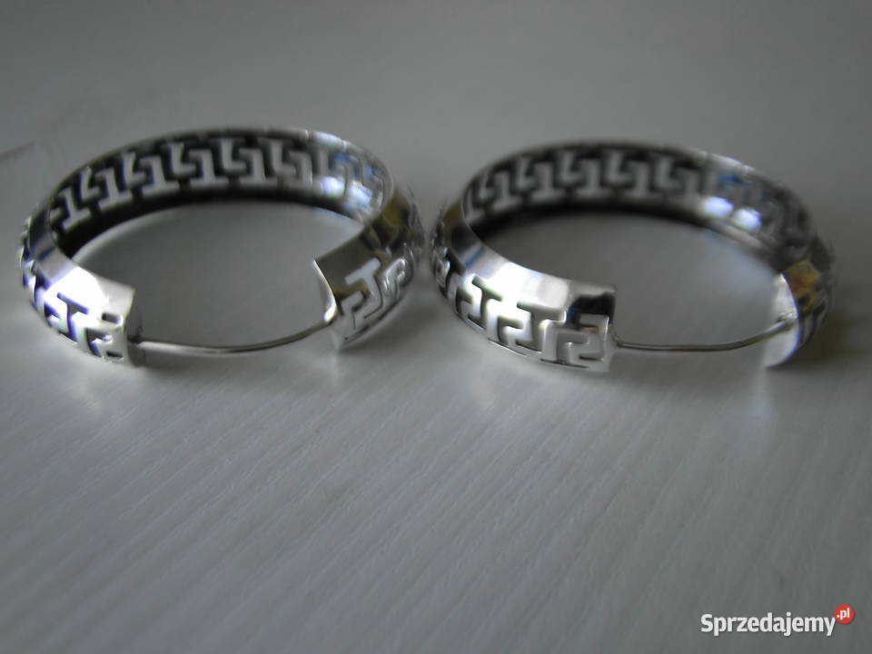 Zjawiskowe kolczyki srebro 925 Warszawa