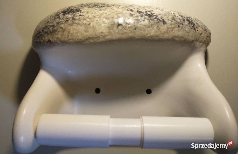 Uchwyt na papier toaletowy Uchwyty na papier Wyposażenie wnętrz Krotoszyn sprzedam