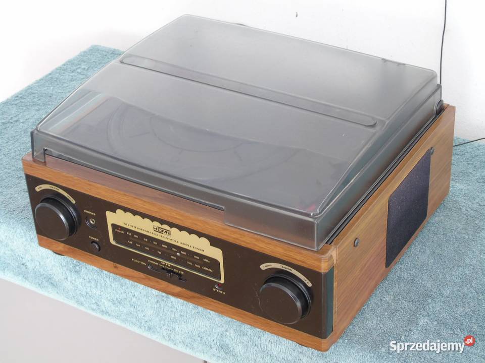 Gramofon igła radio wzmacniacz głośniki sprawny Jasło