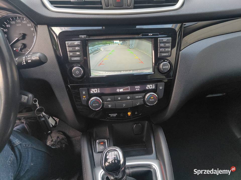 NISSAN QASHQAI 2017R 12 116 Przeb169 Navi kamera welurowa tapicerka Jelenia Góra sprzedam