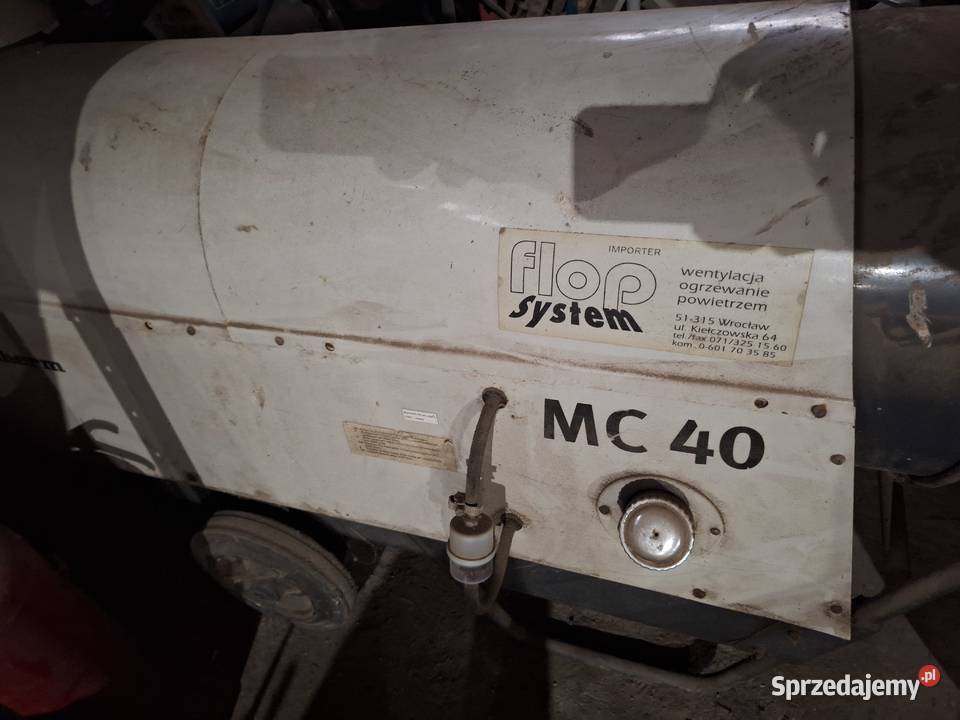 Nagrzewnica dantherm mc 40 na olej opałowy Magazynowanie wielkopolskie Warszew