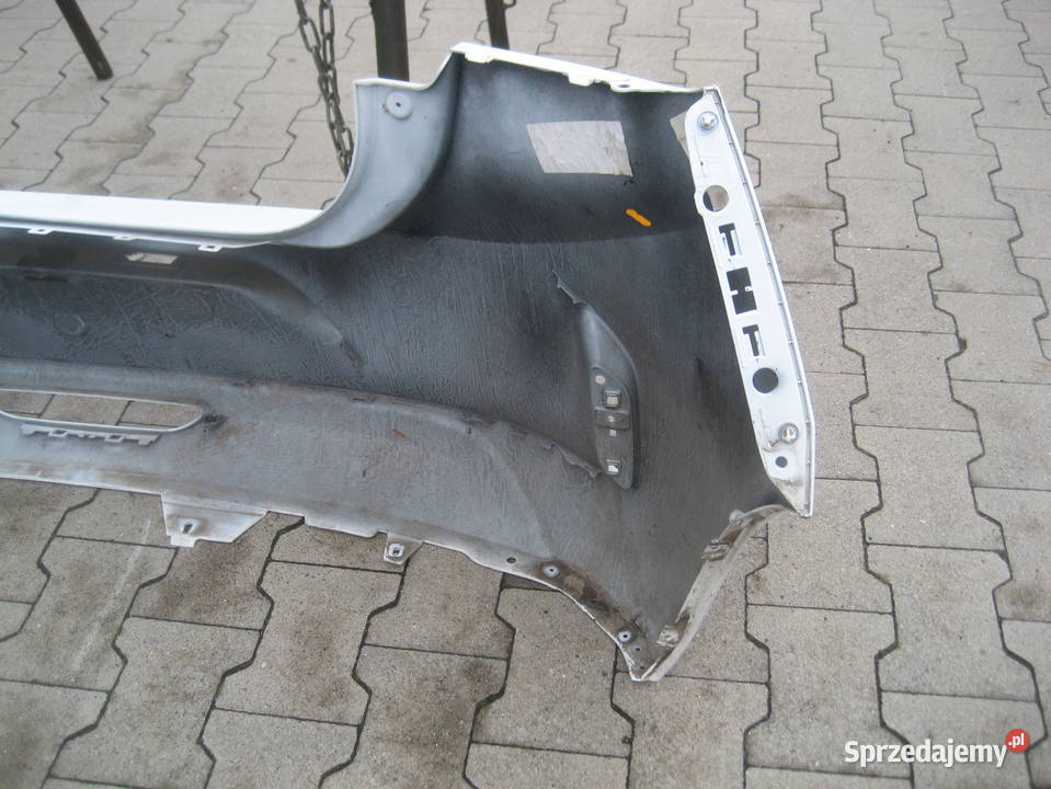 opel corsa f 1923r zderzak tył bez pdc biały osobowe Rakoniewice