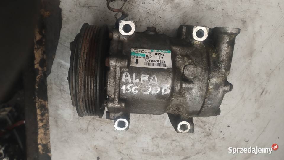 ALFA ROMEO 156 20 TS sprężarka klimatyzacji Kielce sprzedam