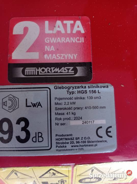 Glebogryzarka spalinowa 60 podkarpackie Dylągówka