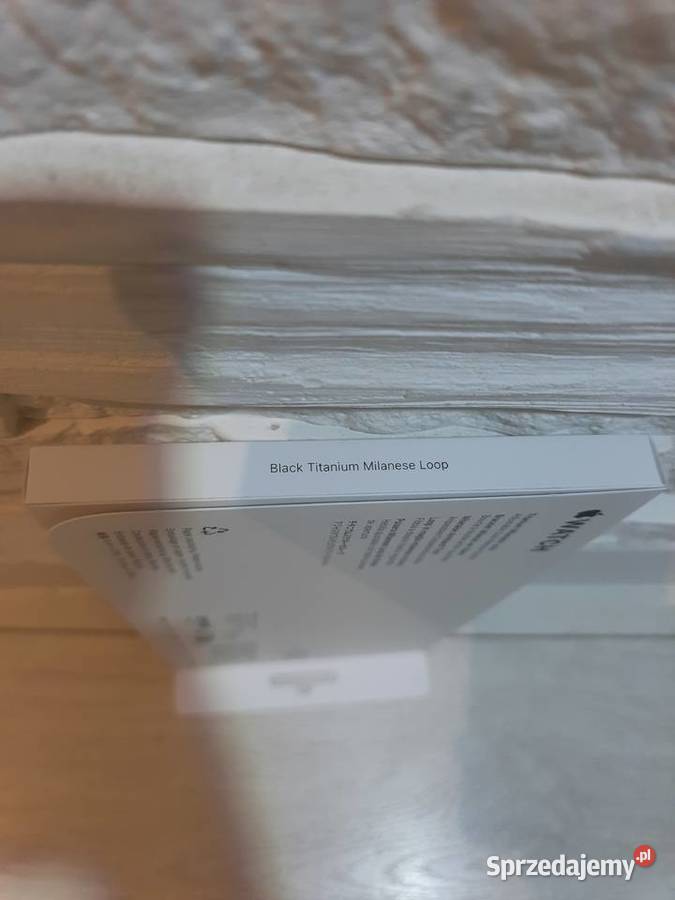 Pasek Apple Watch 49mm Black Titanium Milanese Paski Będzin