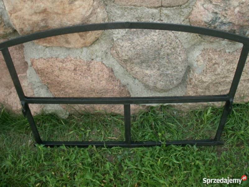 Rama okienna lustro grill wędzarnia altana 52x67 czarny Ełk