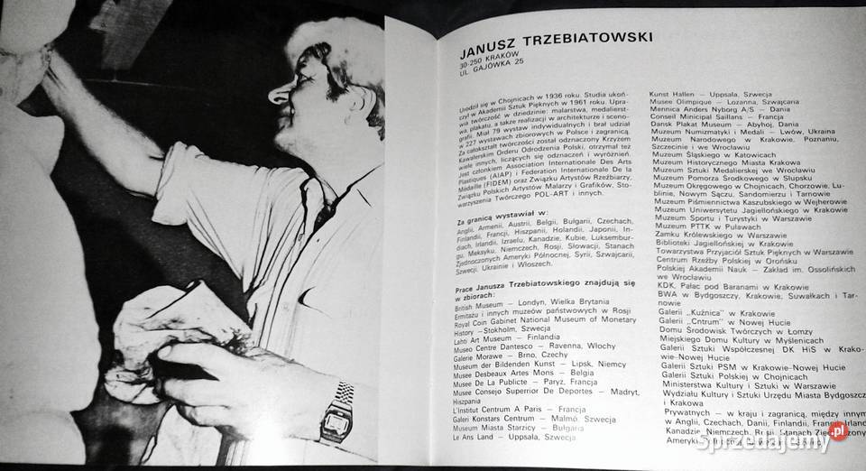 Medalierstwo Malarstwo Janusz Jutrzenka Chełm sprzedam