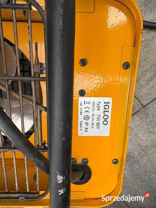 Nagrzewnica dmuchawa ciepła 5KW Złocieniec