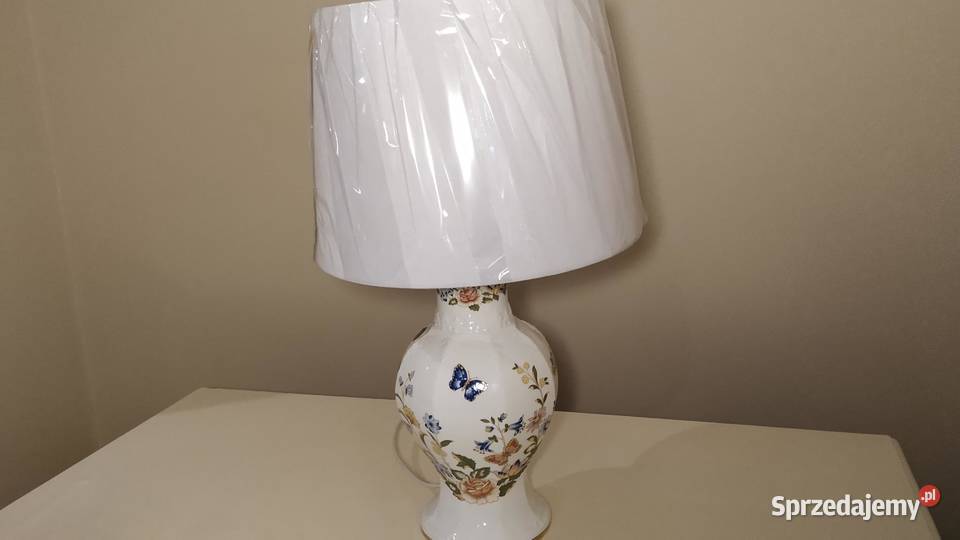 znawców Lampa z nowym kloszem Aynsley Garden Piła sprzedam