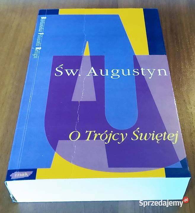 O Trójcy Świętej Św Augustyn tł Maria Stokowska