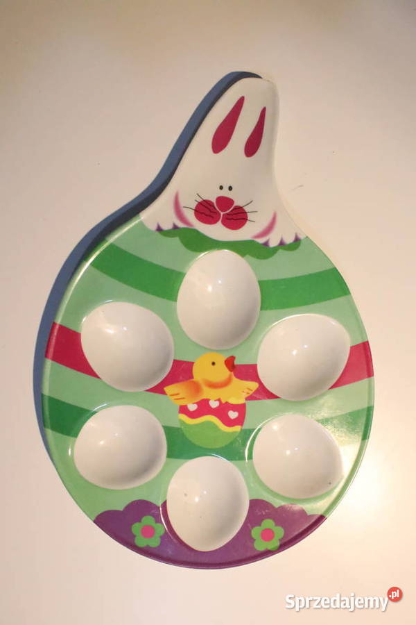 Talerz na jajka królik wielkanoc Wrocław