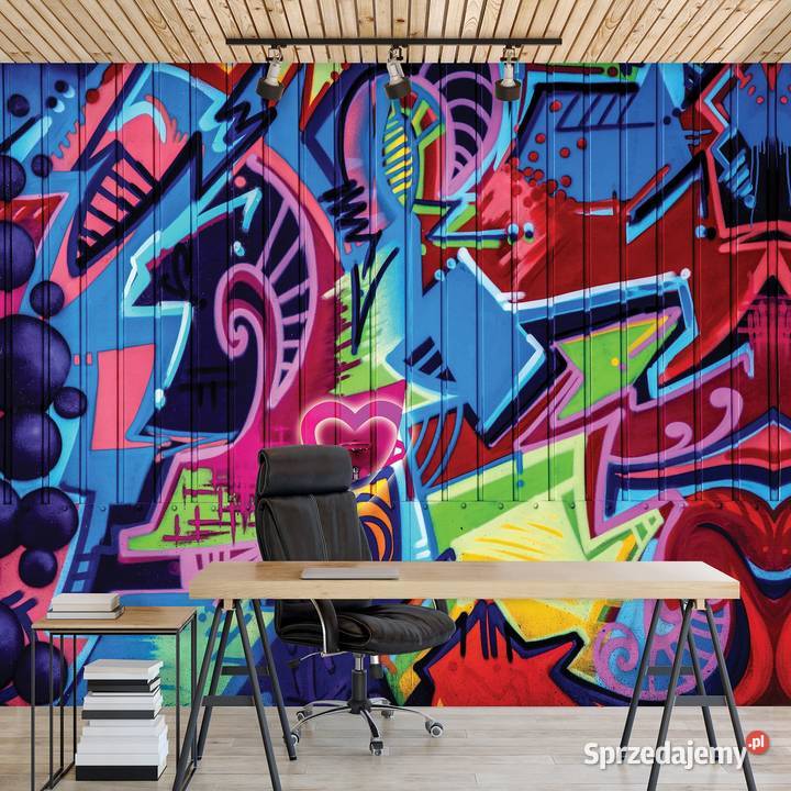 Tapeta fototapeta Grafitti mur 1508VE Leszno