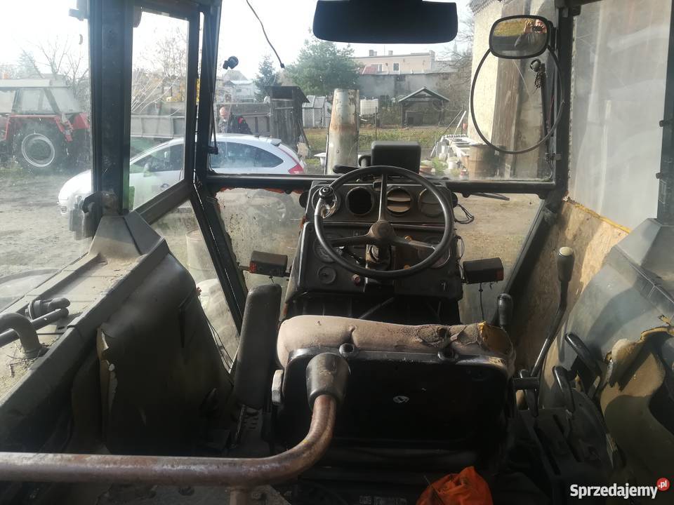 ciagnik do lasu z chwytakiem do drewna Łódź