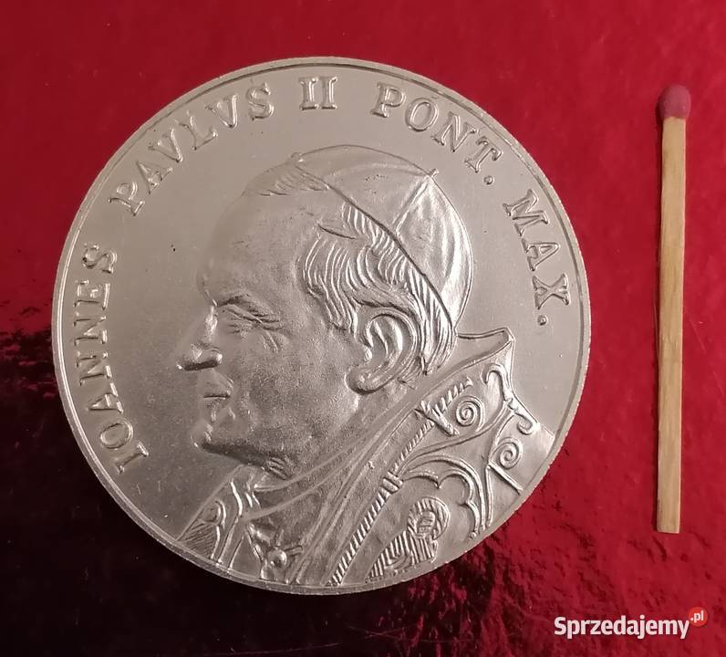 Jan Paweł II Medalion moneta dolnośląskie