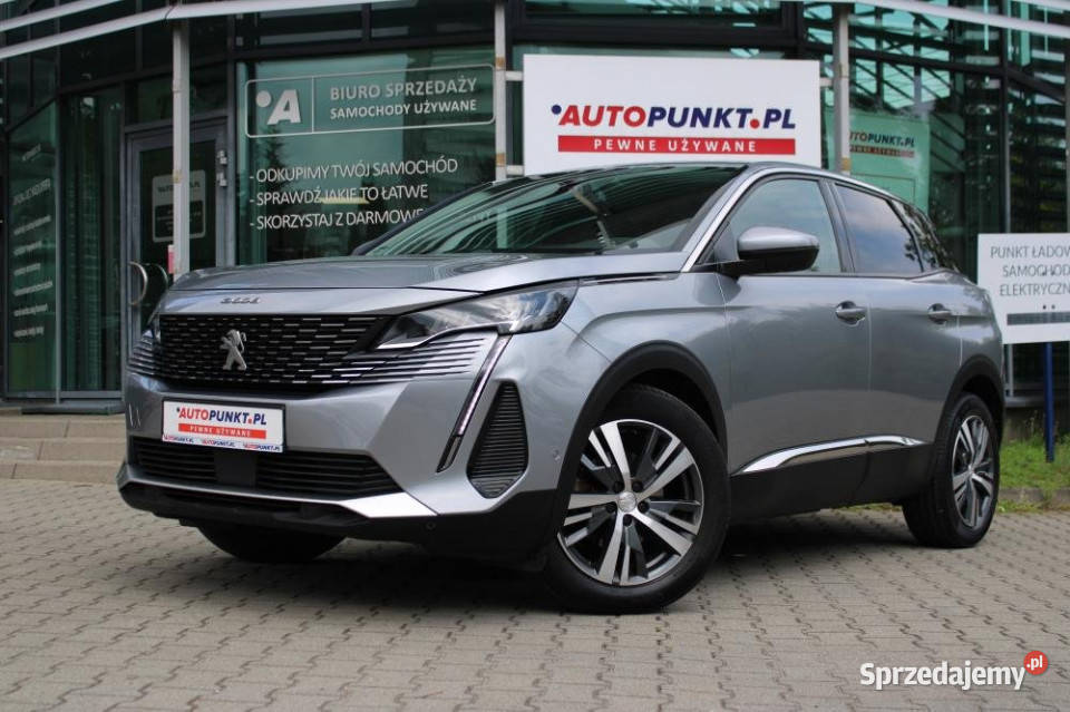 Peugeot 3008 2021r Allure 8AT SALON ASO 1WŁ Chorzów