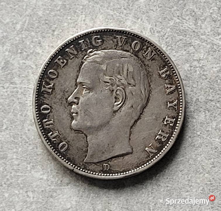 211 NIEMCY srebro 3 Marki 1908 r Łask