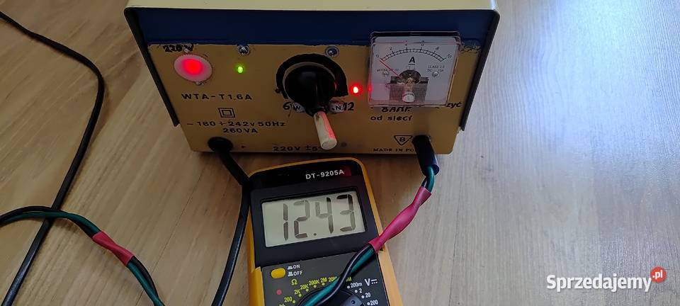 Prostownik Samochodowy 612V 8A Polski Porządny