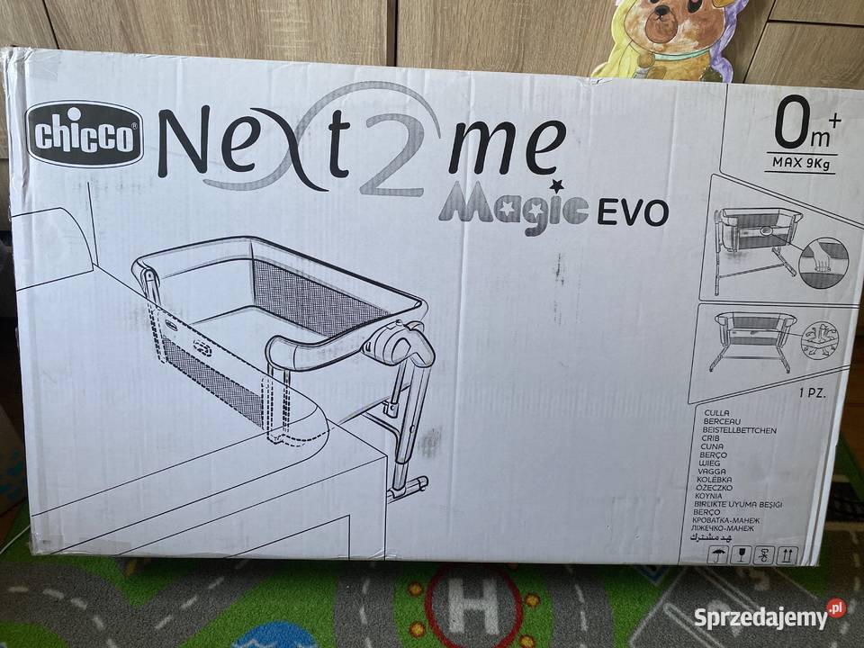 Chicco Next2Me Magic Evo w stanie idealnym Meble Warszawa sprzedam