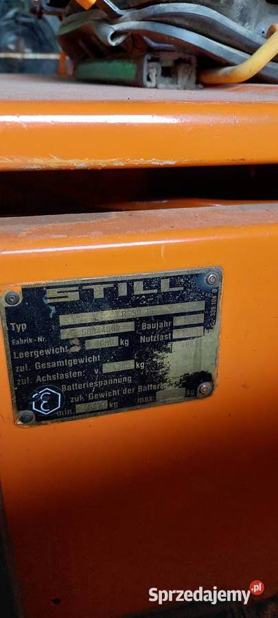 Wózek widłowy elektryczny still r50 15 Łowicz sprzedam