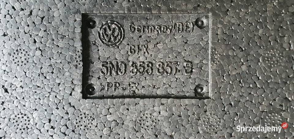 VW Tiguan 2014r Lift styropian wkładka bagażnika śląskie Jaworzno