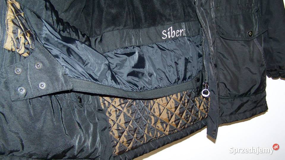wellensteyn Siberia XL czarna kurtka zimowa Zimowa