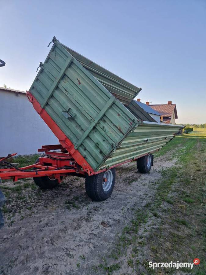 Przyczepa wywrotka zarejestrowana Przyczepy rolnicze Krzywda