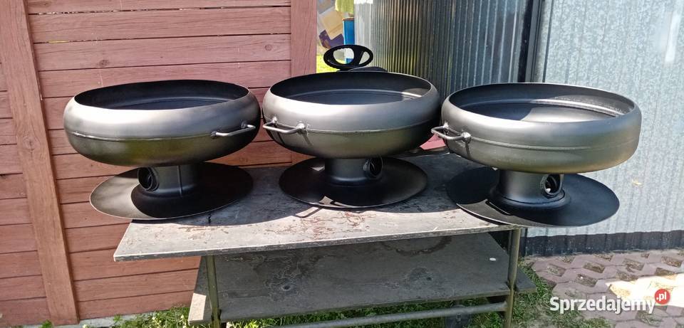 Paleniska tarasowe i ogrodowe Grill kociołki
