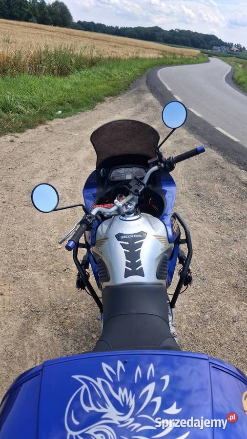 Honda Varadero XL125 Motocyklisty bagażnik małopolskie Lanckorona