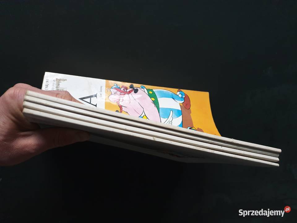 Asterix 4 komiksy pierwsze wydania Gdynia