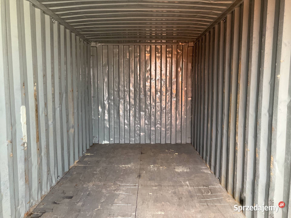 Kontener morski magazynowy 20DV 6 metrowy Magazynowanie podlaskie Łomża