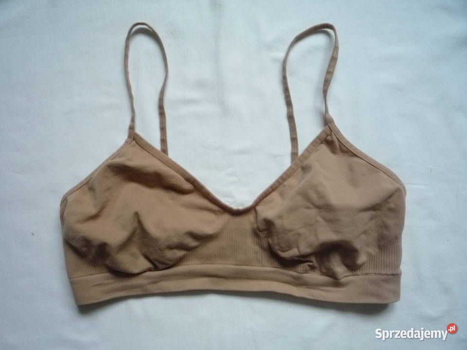 Pompea Bezszwowy biustonosz z mikrofibry LXL Szczecin sprzedam