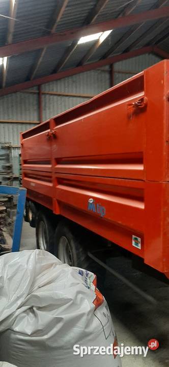 Przyczepa tandem 10 ton kimadan resor piękna Nowa Karczma