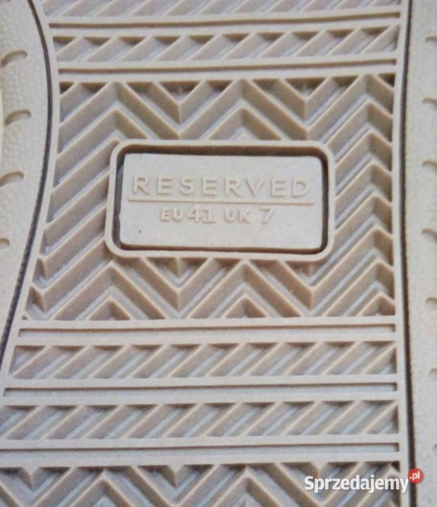 Nowe półbuty sneakersy marki Reserved Męskie Zakopane