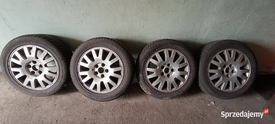 Felgi aluminiowe alufelgi z oponami Volkswagen Chorzów sprzedam