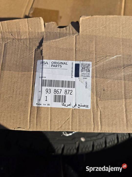 lusterko wewnętrzne Opel Vivaro B 93867872 dolnośląskie