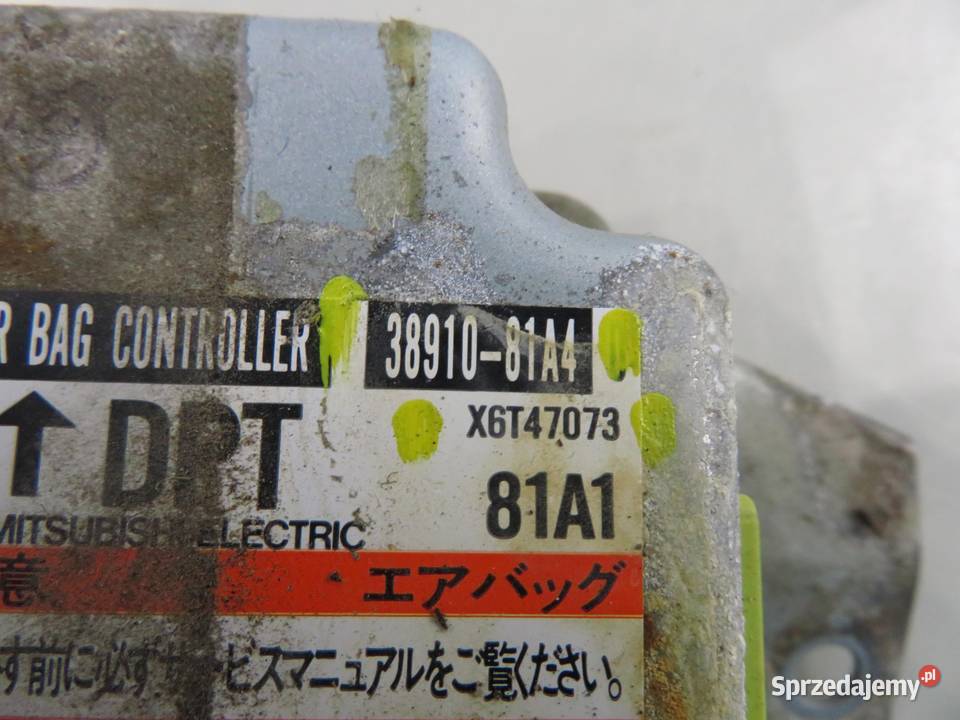 MODUŁ AIRBAG SUZUKI JIMNY FJ 3891081A4 X6T47073 osobowe