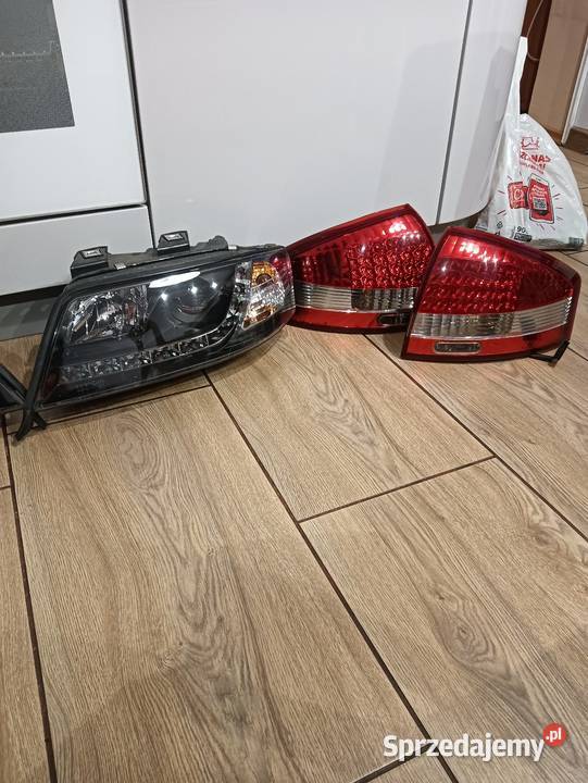 Lampy a6 c5 Sonar Ring komplet kompletne nowe Poniec