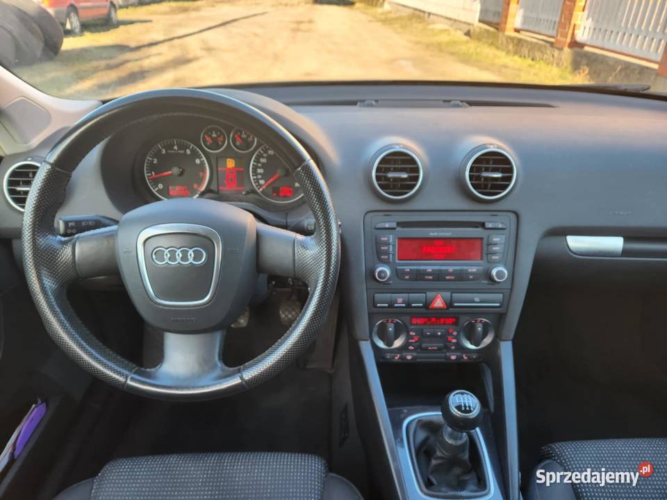 Audi A3 8P 18 Benzyna 160 2007 Klimatronik Xenon Wysokie Mazowieckie