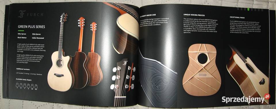 FURCH guitar catalog katalog gitar Gitary i akcesoria Kępice