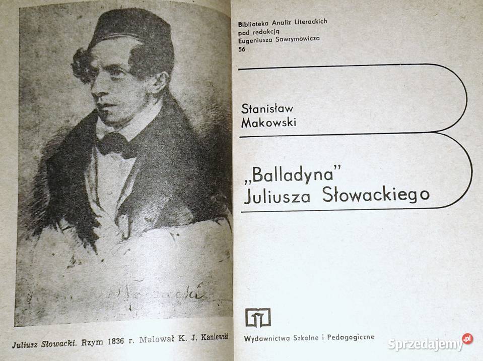 Balladyna Juliusza Słowackiego Stanisław lubelskie Chełm sprzedam