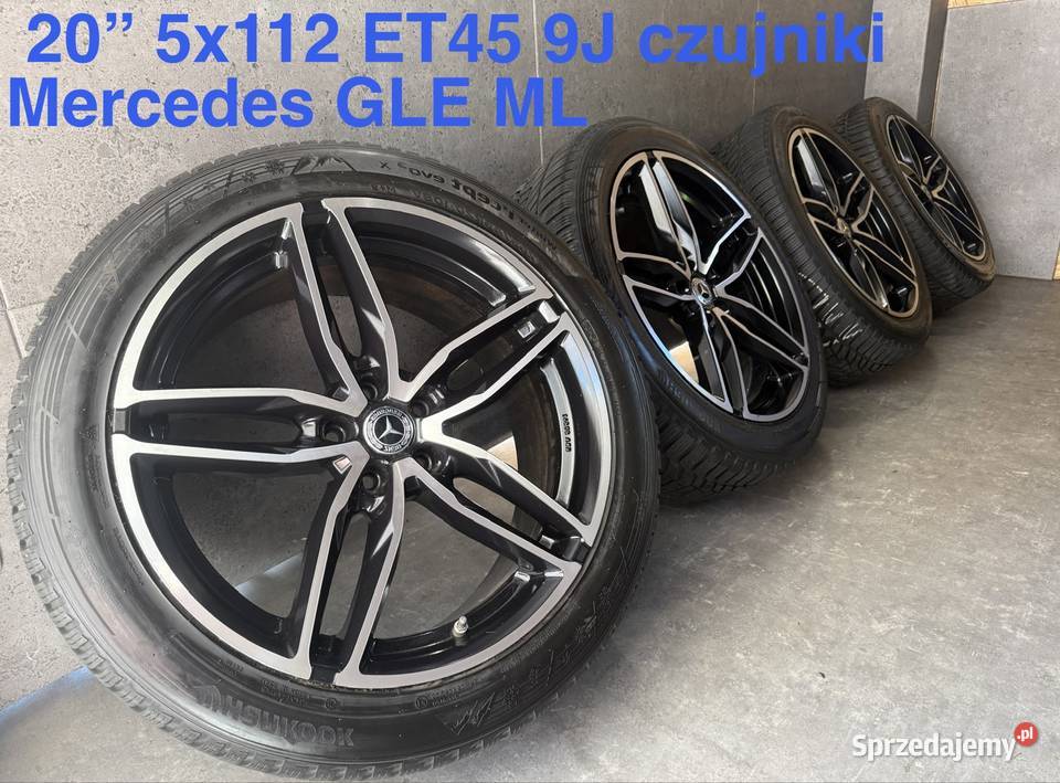 20 Mercedes GLE w166 ML w164 felgi koła komplet Lubasz
