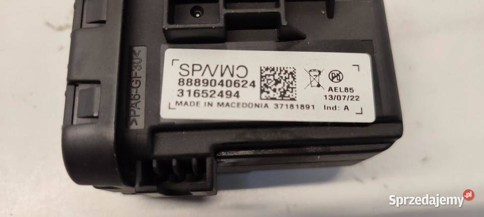 VOLVO XC40 SYRENA ALARMU 31652494