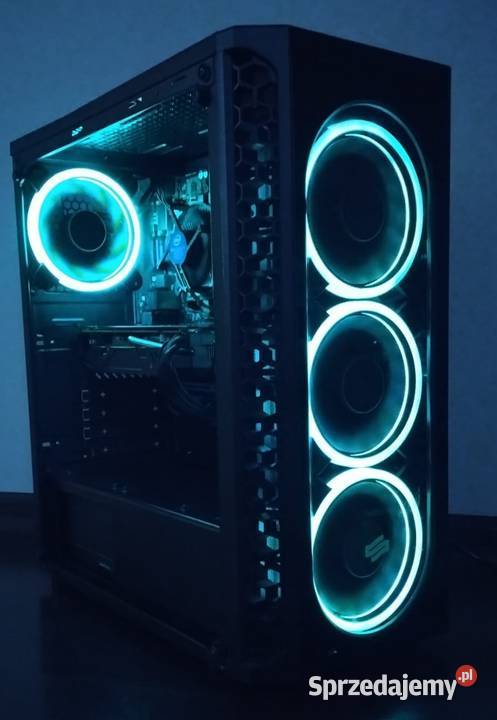 KOMPUTER GAMINGOWY i73770 RX 580 8GB 1080p RGB Ostrów Wielkopolski sprzedam