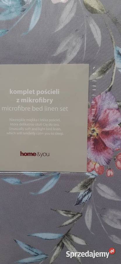 Nowa pościel z homeyou 160x200 z mikrofibry Pasym