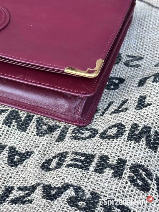 Cartier Vintage duży portfel saszetka kopertówka Warszawa