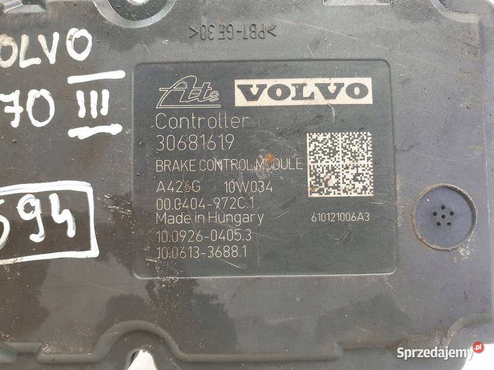 Volvo V70 III S80 II POMPA ABS Sterownik osobowe Janów