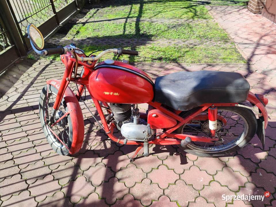 Wfm m06 1963r zarejestrowana biała tablica nieuszkodzony mazowieckie Warszawa