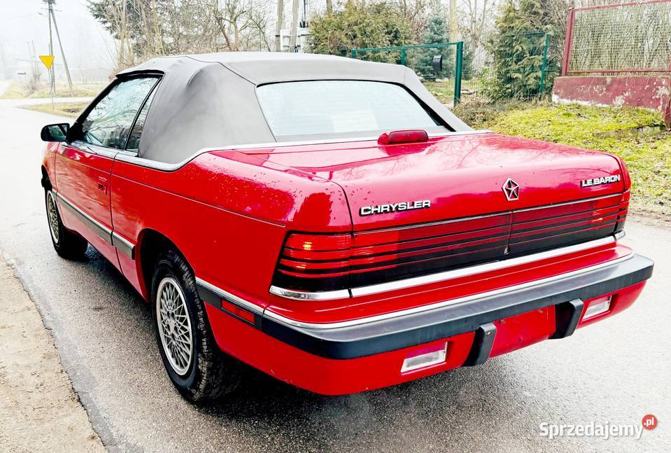 CHRYSLER LE BARON CABRIO DRZWI PRAWE Z FABRYCZNĄ Radom