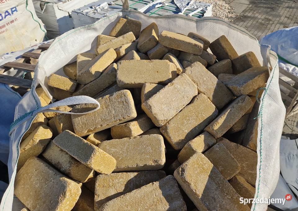 Cegła Łupana Antyk Postarzana Ogrodzenie Jadar Wielogóra sprzedam