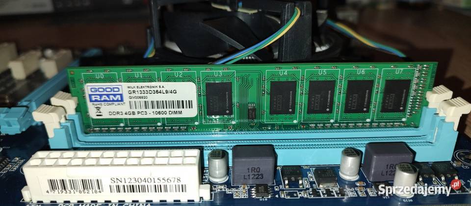 SPRZEDAM PŁYTĘ GŁ P61S3 DDR3 1333  Niepołomice